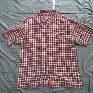 Mens Ecko Button Up Shirt XL Vintage